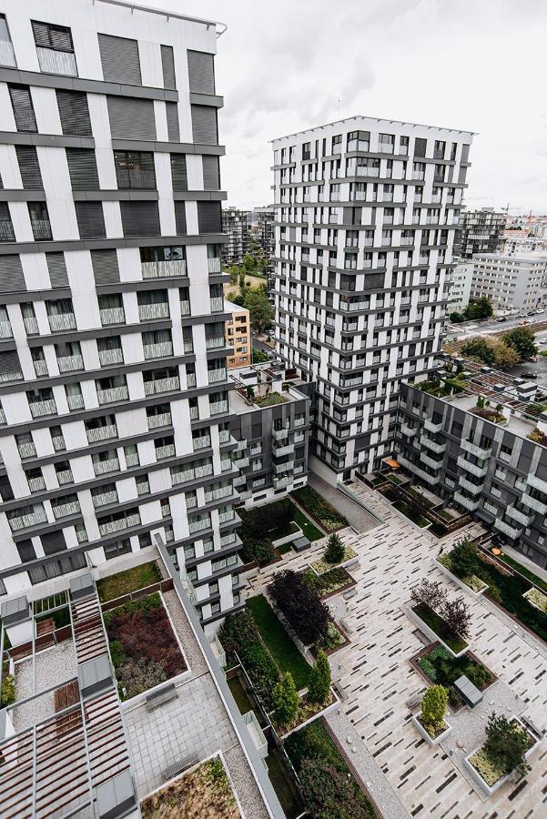 Апартаменты Garden Towers Прага Экстерьер фото